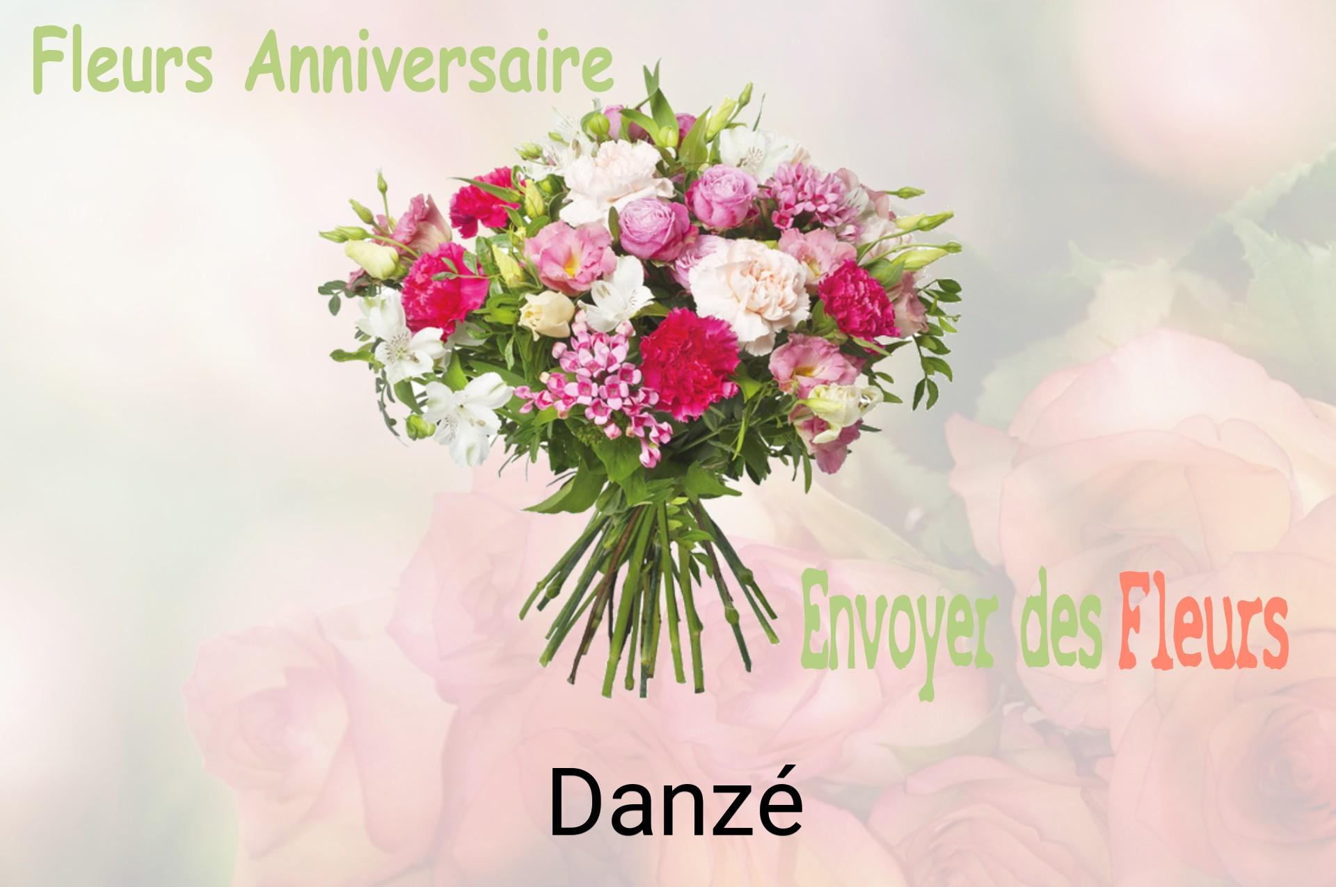 Bouquet de fleurs d’anniversaire livré à Danzé